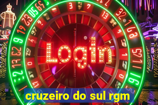 cruzeiro do sul rgm